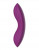 Фиолетовый клиторальный стимулятор Edeny с управлением через приложение