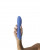 Голубой изогнутый вибромассажер We-Vibe Rave 2 - 21,7 см.