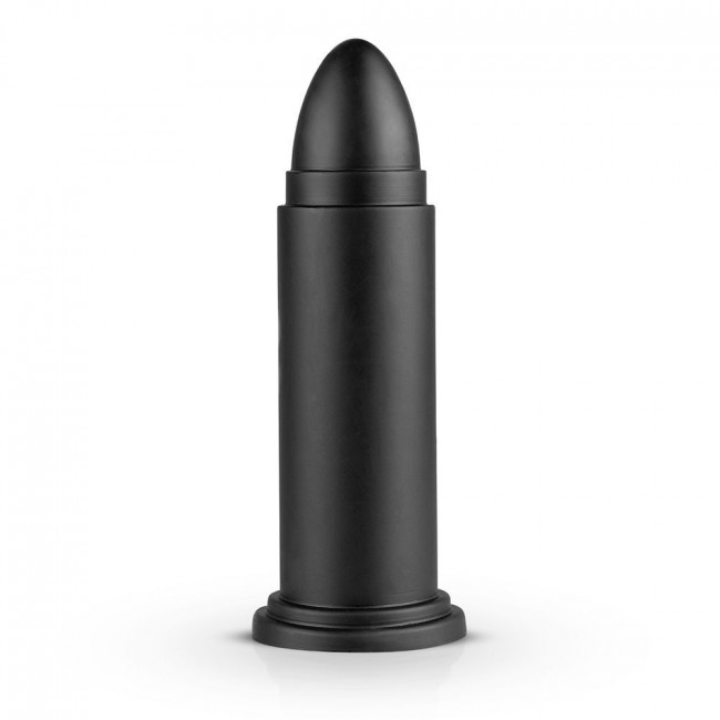 Черный анальный фаллоимитатор 10 Pounder Dildo - 25,6 см.