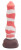 Красно-белый фаллоимитатор  Лис Small  - 21,5 см.