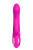 Розовый вибратор-кролик NAGHI NO.43 RECHARGEABLE DUO VIBRATOR - 23 см.